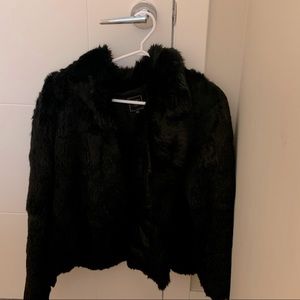 Nice and warm fur coat jacket